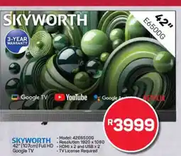 Pick n Pay Hypermarket SKYWORTH 42E6500G offer