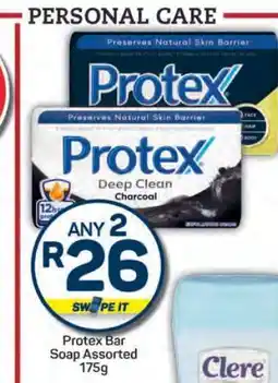 Pick n Pay Hypermarket Protex Bar Soap Assorted 175g offer