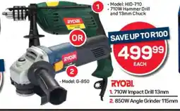 Pick n Pay Hypermarket Ryobi Tools offer