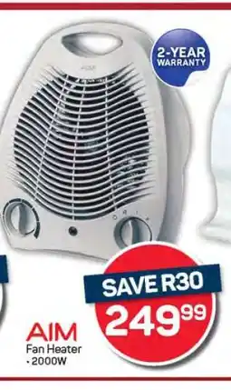Pick n Pay Hypermarket AIM Fan Heater offer