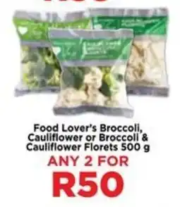 Food Lover's Market Food Lover's Broccoli, Cauliflower or Broccoll & Cauliflower Florets offer