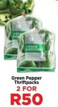 Food Lover's Market Green Pepper Thriftpacks offer