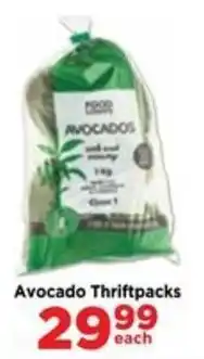 Food Lover's Market Avocado Thriftpacks offer
