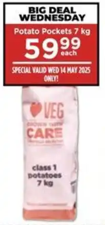 Food Lover's Market Potato Pockets offer