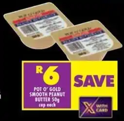 Shoprite Pot o' gold smooth peanut butter offer