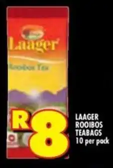Shoprite Laager rooibos teabags offer