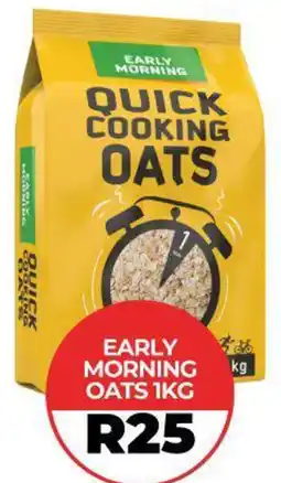 1UP Early morning oats offer