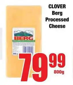Boxer Superstores CLOVER Berg Processed Cheese offer