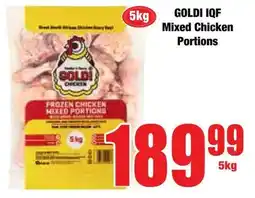 Boxer Superstores GOLDI IQF Mixed Chicken Portions offer