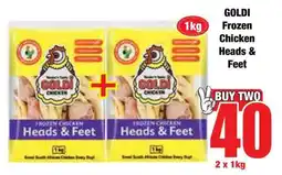 Boxer Superstores GOLDI Frozen Chicken Heads & Feet offer