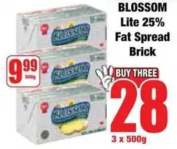 Boxer Superstores BLOSSOM Lite 25% Fat Spread Brick offer