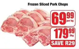 Boxer Superstores Frozen Sliced Pork Chops offer
