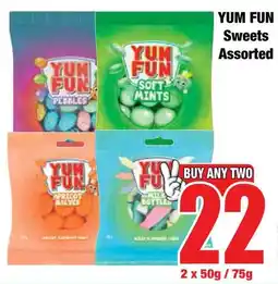 Boxer Superstores YUM FUN Sweets Assorted offer