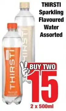 Boxer Superstores THIRSTI Sparkling Flavoured Water Assorted offer