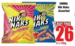 Boxer Superstores SIMBA Nik Naks Assorted offer