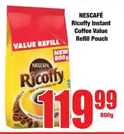 Boxer Superstores NESCAFÉ Ricoffy Instant Coffee Value Refill Pouch offer