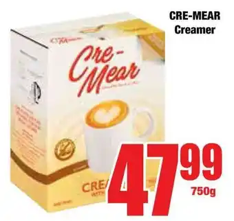 Boxer Superstores CRE-MEAR Creamer offer