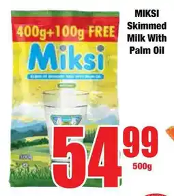 Boxer Superstores MIKSI Skimmed Milk With Palm Oil offer