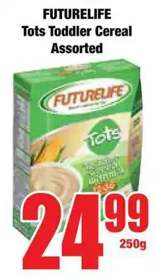 Boxer Superstores FUTURELIFE Tots Toddler Cereal Assorted offer