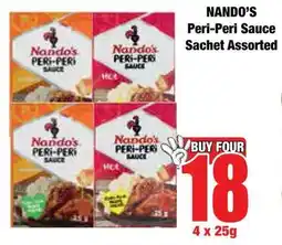 Boxer Superstores NANDO'S Peri-Peri Sauce Sachet Assorted offer