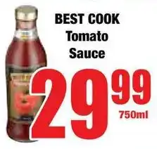 Boxer Superstores BEST COOK Tomato Sauce offer