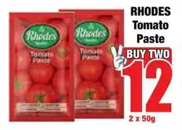 Boxer Superstores RHODES Tomato Paste offer
