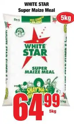 Boxer Superstores WHITE STAR Super Maize Meal offer