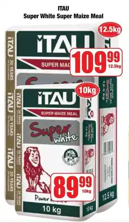 Boxer Superstores ITAU Super White Super Maize Meal offer