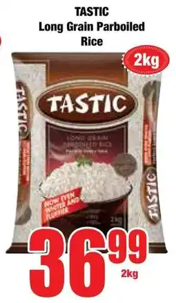 Boxer Superstores TASTIC Long Grain Parboiled Rice offer