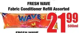 Boxer Superstores FRESH WAVE Fabric Conditioner Refill Assorted offer