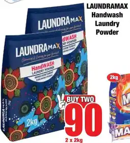 Boxer Superstores LAUNDRAMAX Handwash Laundry Powder offer