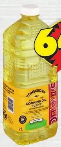 Shoprite Homegrown blended cooking oil offer
