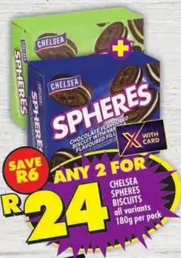 Shoprite Chelsea spheres biscuits all variants offer