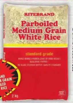 Shoprite Ritebrand medium grain parboiled white rice offer