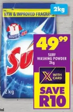 Shoprite Surf washing powder offer