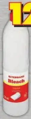 Shoprite Ritebrand thin bleach offer