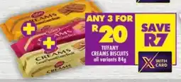 Shoprite Tiffany creams biscuits all variants offer
