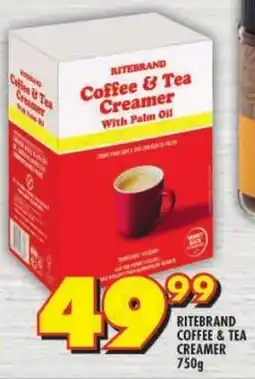Shoprite Ritebrand coffee & tea creamer offer