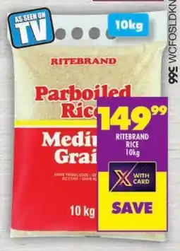Shoprite Ritebrand rice offer