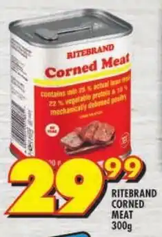Shoprite Ritebrand Corned Meat offer