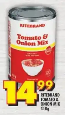 Shoprite Ritebrand tomato & onion mix offer