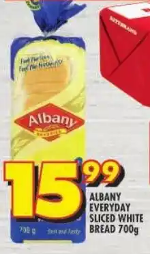 Shoprite Albany everyday sliced white bread offer