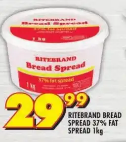 Shoprite Ritebrand bread spread 37% fat spread offer