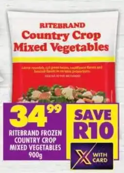 Shoprite Ritebrand frozen country crop mixed vegetables offer