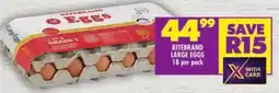 Shoprite Ritebrand large eggs offer
