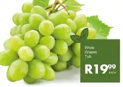 Save White Grapes Tub offer