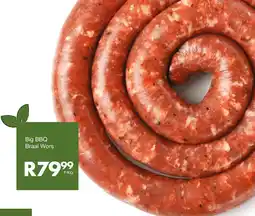 Save Big BBQ Braai Wors offer