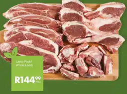 Save Lamb Pack/ Whole Lamb offer