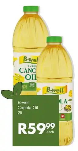Save B-well Canola Oil offer