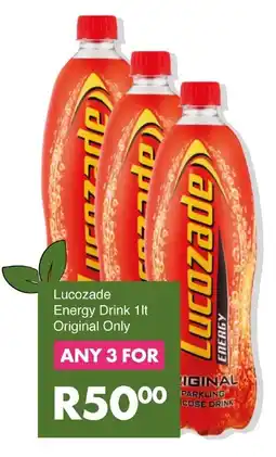 Save Lucozade Energy Drink Original Only offer